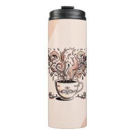 Artistic Boho Botanical Coffee Cup Travel Mug Thermosbecher