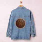 Artistic Brown Mandala  Jeansjacke (Hangar)