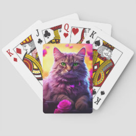 Artistic Cat Poker Cards Spielkarten