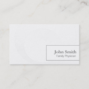 Artistic Circles Family Physical Business Card Visitenkarte