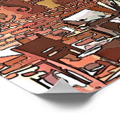 Artistic Coffee Shop Poster (Ecke)