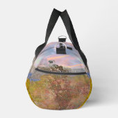 Artistic Columbia Mountain Painting Duffle Bag (Rechts)