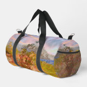 Artistic Columbia Mountain Painting Duffle Bag (Rechte Ecke)