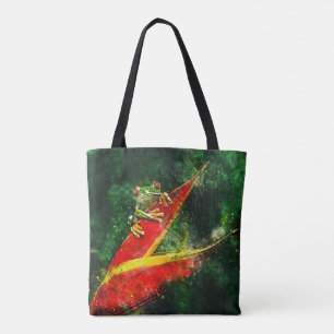 Artistic Costa Rica Red Mit Augen Tree Frog Tasche