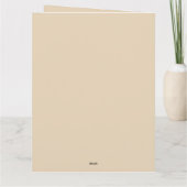 Artistic Couple Holding Hands, frisch Verlobtes Ge Karte (Rückseite)