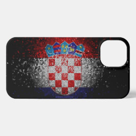 Artistic Croatian Flag iPhone 17 Case | Croatia He 13 Hülle