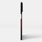 Artistic Croatian Flag iPhone 17 Case | Croatia He iPhone Hülle (Rechte Seite)