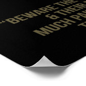 Artistic Crop Circle Poster (Ecke)