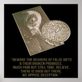 Artistic Crop Circle Poster (Vorne)