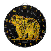 Artistic Dart Board für Naturliebhaber Dartscheibe (vorne)