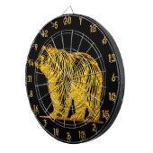 Artistic Dart Board für Naturliebhaber Dartscheibe (Vorderseite rechts)