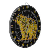 Artistic Dart Board für Naturliebhaber Dartscheibe (Vorderseite Links)