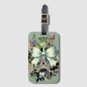 Artistic Eiffel Tower Gepäckanhänger (Vorderseite Vertikal)