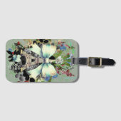 Artistic Eiffel Tower Gepäckanhänger (Vorderseite (Horizontal))