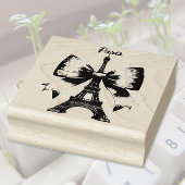Artistic Eiffel Tower Gummistempel