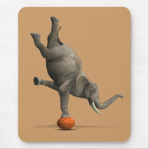 Artistic Elephant Mousepad