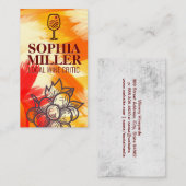 Artistic | Expressive Winery Visitenkarte (Vorne/Hinten)