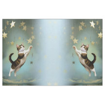 Artistic Fabric Designs Cat