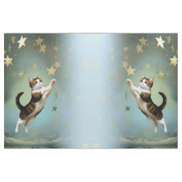 Artistic Fabric Designs Cat Stoff