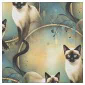 Artistic Fabric Panel Cats Stoff (Muster)