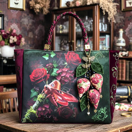 Artistic Fabric Panel Woodland Moth Stoff