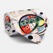 Artistic "Fixed"  -  Wassily Kandinsky Modern Art  Krawatte (Gerollt)