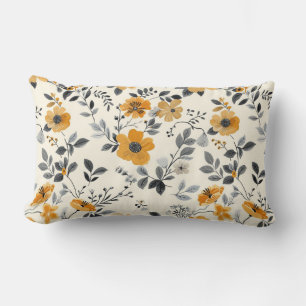 Artistic Floral Luxury" Lendenkissen