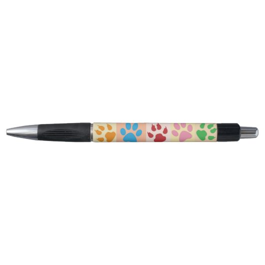 Artistic Floral Pattern Chic Bohemian Style Pen Kugelschreiber (Vorderseite)
