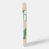 Artistic Fluid Abstract in Aqua & Green Case-Mate iPhone Hülle (Rückseite / Links)