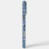 Artistic Graduation Gifts Memphis Print  Case-Mate iPhone Hülle (Rückseite / Rechts)