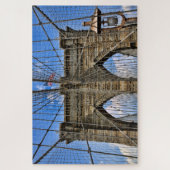 Artistic Graphics, Brooklyn Bridge, New York, Puzzle (Vertikal)