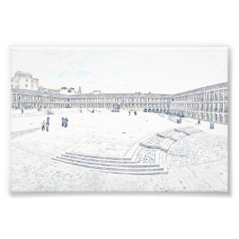 Artistic Halifax Piece Hall Heritage Landmark Fotodruck