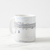 Artistic Halifax Piece Hall Heritage Landmark Kaffeetasse (Vorderseite Links)