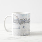 Artistic Halifax Piece Hall Heritage Landmark Kaffeetasse (Links)