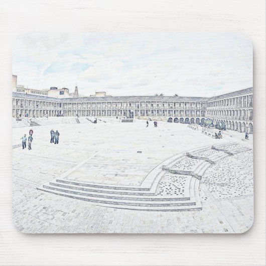 Artistic Halifax Piece Hall Heritage Landmark Mousepad (Vorne)