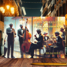 Artistic Jazz Orchestra Music Birthday Real