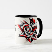 Artistic Love and Music Tasse (VorderseiteRechts)