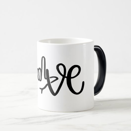 Artistic LOVE Verwandlungstasse (VorderseiteRechts)