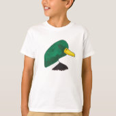 Artistic Mallard Duck T-Shirt (Vorderseite)