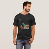 Artistic Mallard Duck T-Shirt (Vorne ganz)