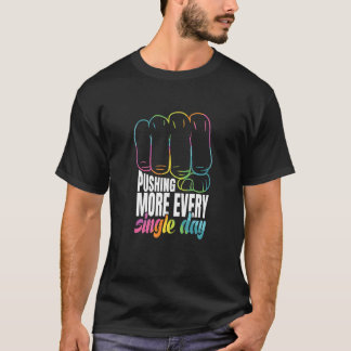 Artistic Motivational Achievements Illustration T-Shirt