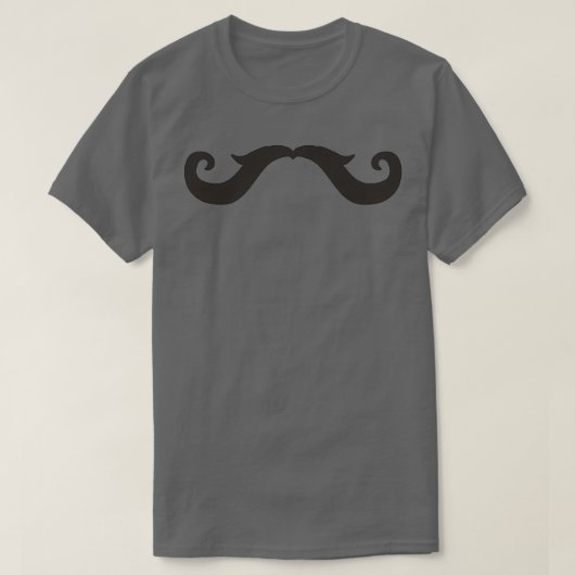 Artistic Mustache T-Shirt (Design vorne)