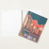 Artistic New York Skyline  Personalized  Planer (Anzeige)