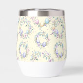 Artistic Oaster Pattern Wine Tumbler (Rückseite)