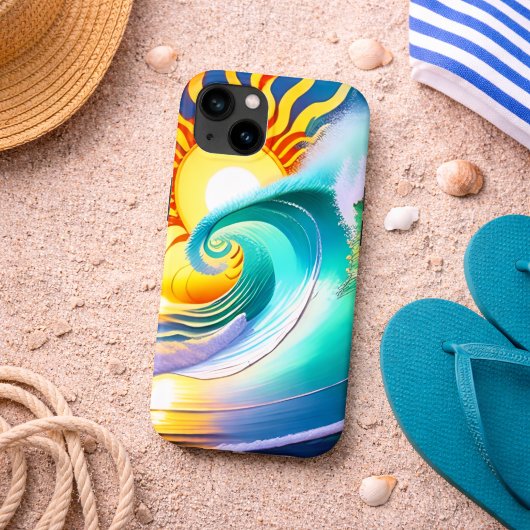 Artistic Ocean Surf Case-Mate iPhone Hülle