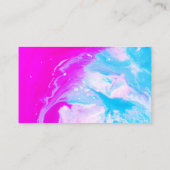 Artistic Paint Mix | QR-Code Visitenkarte (Rückseite)