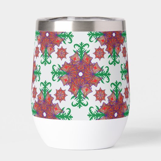 Artistic Pattern Coffee Mug – Stylish Kitchenware  (Rückseite)