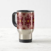 Artistic Pattern Coffee Mug – Stylish Kitchenware  Reisebecher (Vorderseite Links)