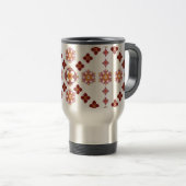 Artistic Pattern Coffee Mug – Stylish Kitchenware  Reisebecher (VorderseiteRechts)