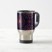 Artistic Pattern Coffee Mug – Stylish Kitchenware  Reisebecher (VorderseiteRechts)